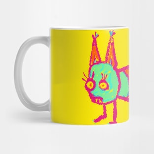 Crazy Hot Pink Alien Monster Creature Mug